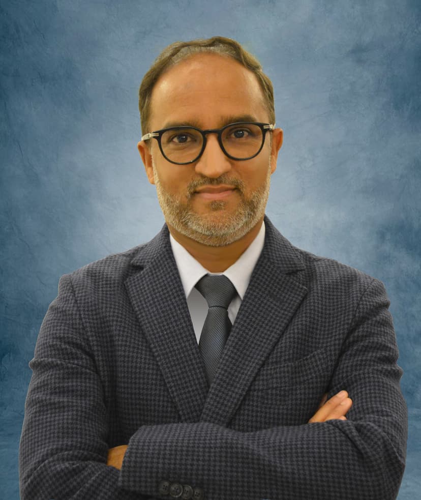 Professional headshot of the author, Ehtesham Shahid